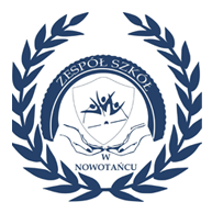 logo:  Zespół Szkół w Nowotańcu | Uprzejmie i życzliwie, czyli tak jak powinno być